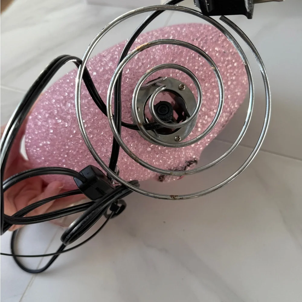 Bratz Petz Catz Lamp Melted Plastic Popcorn Bobblehead Pink Cat NEEDS BULB, READ - Picture 3 of 4